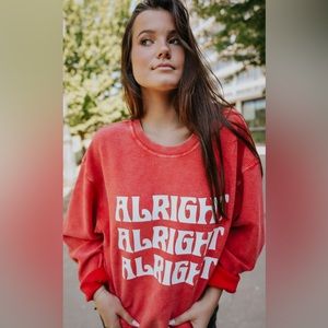 Alright Alright Alright Corded Sweatshirt